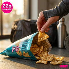 Legendary Foods bolsa dentro de lonchera, snack saludable para oficina