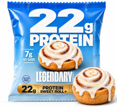 Legendary Foods frente del empaque mostrando diseño y beneficio alto en proteína