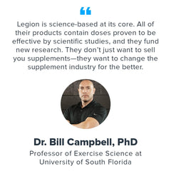 LEGION Biome Probiotic beneficio digestivo suave y confiable