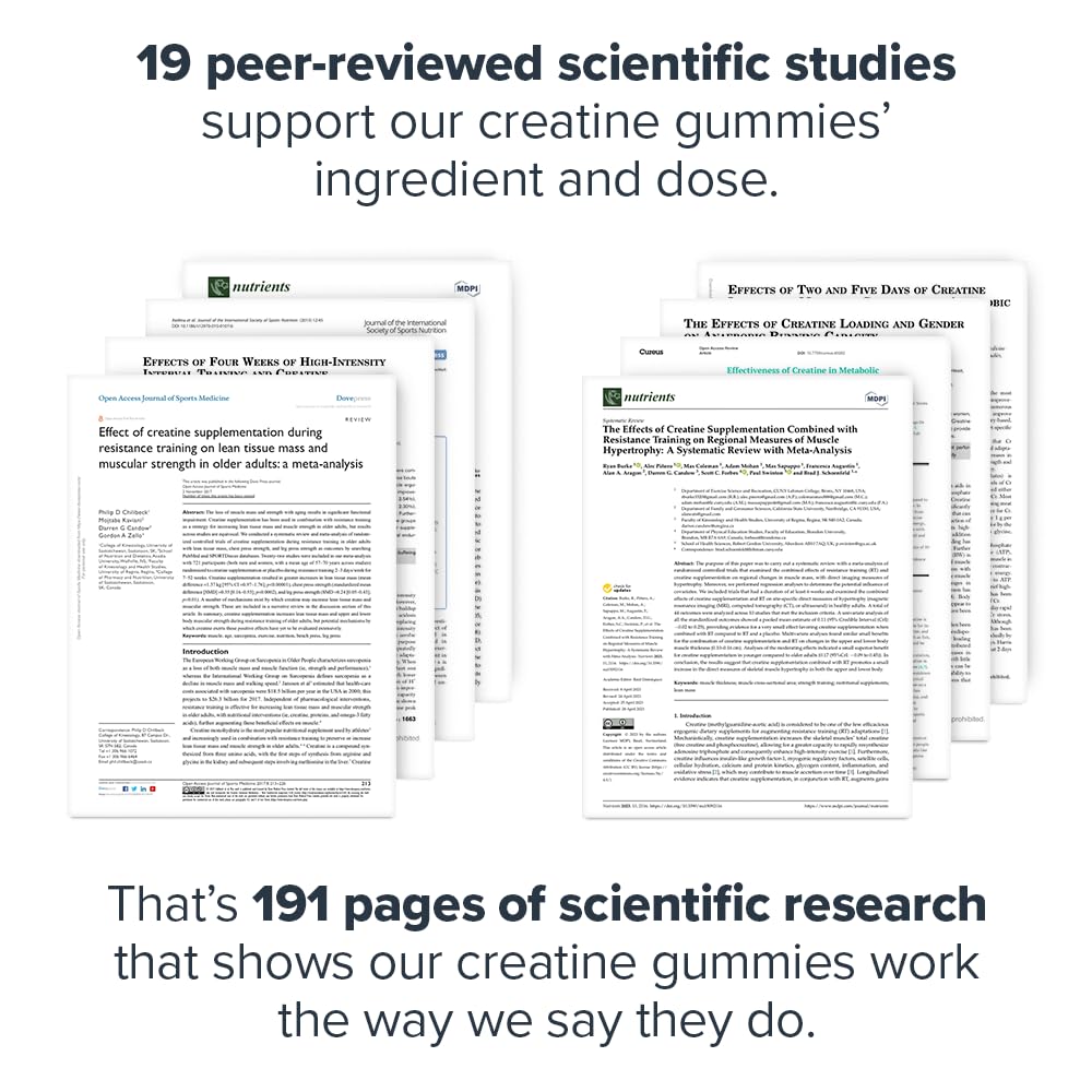 LEGION Creatine Monohydrate Gummies sabor natural, sin sabores artificiales.