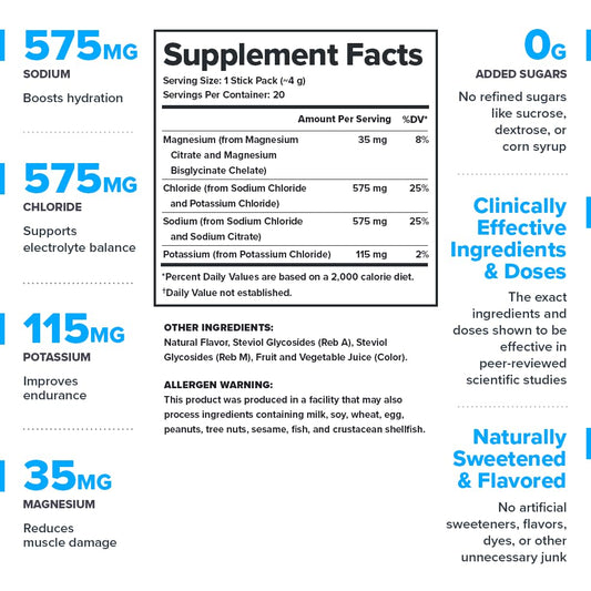 LEGION Hydrate: sabor fruta punch para beber durante ejercicio o viaje