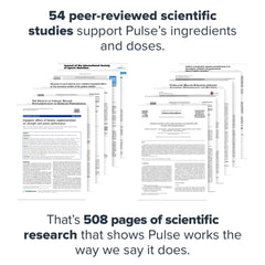 LEGION Pulse display-packaging showcases caffeine-free pre-workout with clean ingredients.
