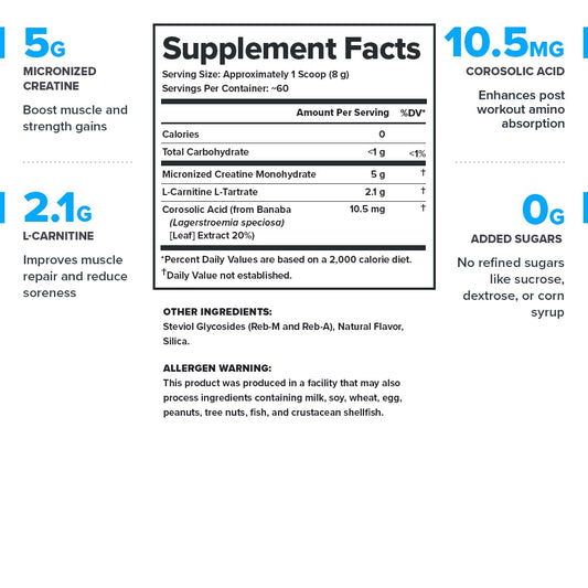 LEGION Recharge bottle pouring shows easy mixing after training.