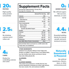 LEGION Whey Protein Chocolate shake glass shows versatile post-workout nutrition