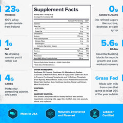 Cuchara medidora de Legion Whey+ Aislado para porciones consistentes.