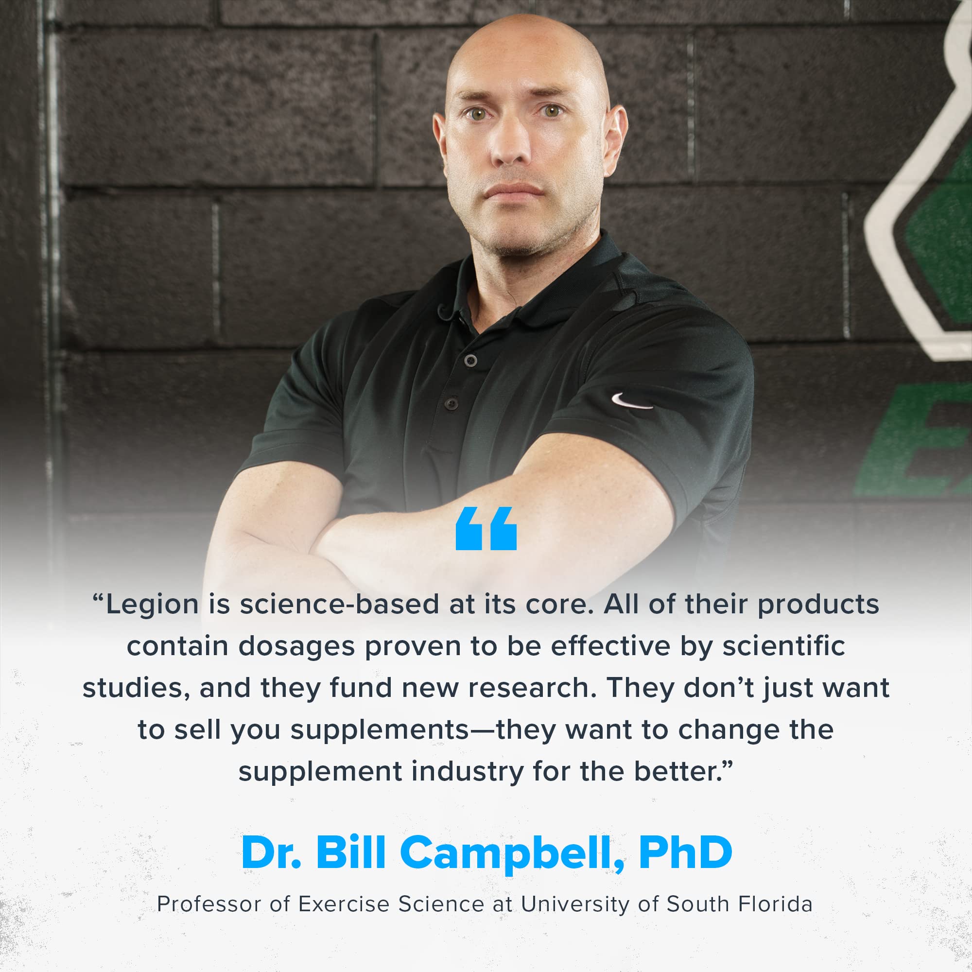 LEGION Whey+ iso powder close-up reveals fine, clump-free texture