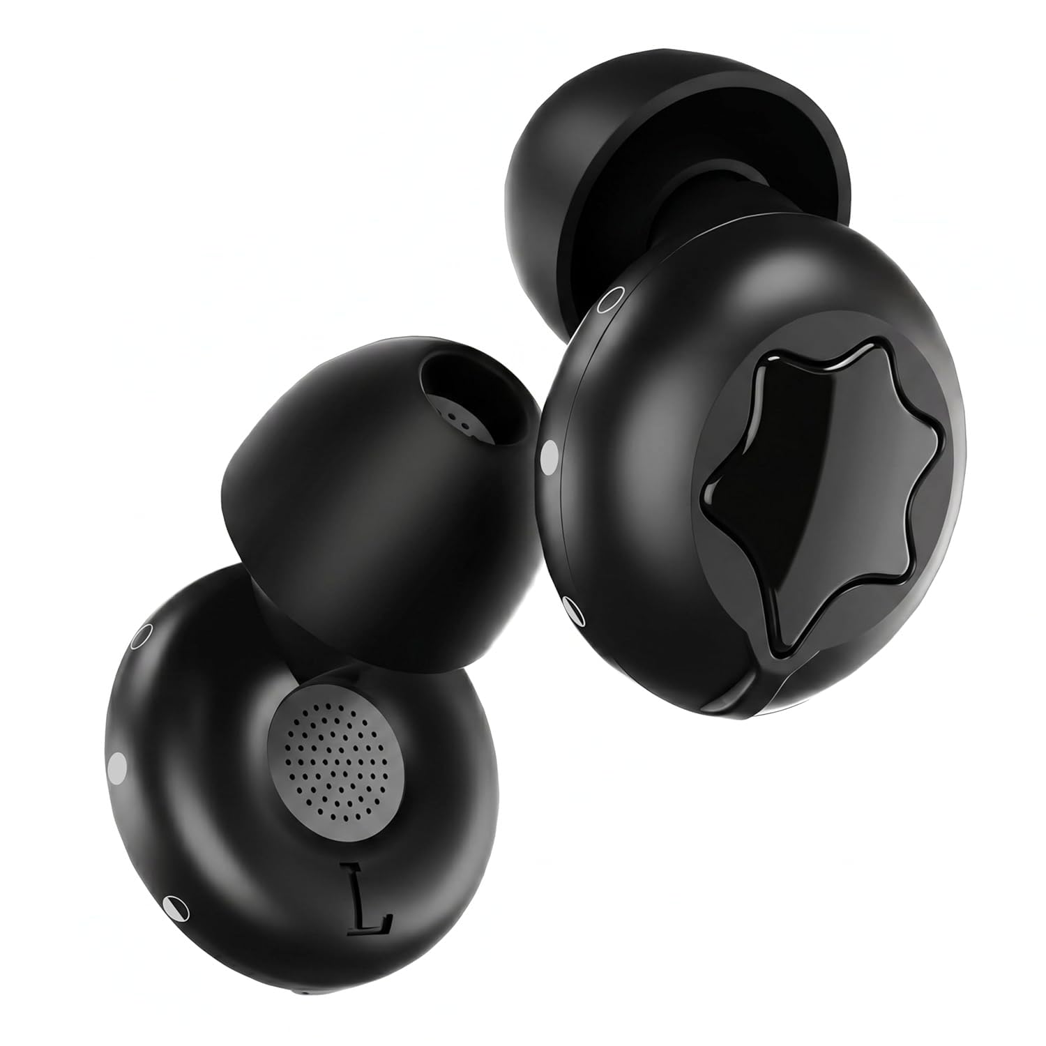 LEICKO vista frontal del tapón mostrando su perfil ergonómico y comodidad