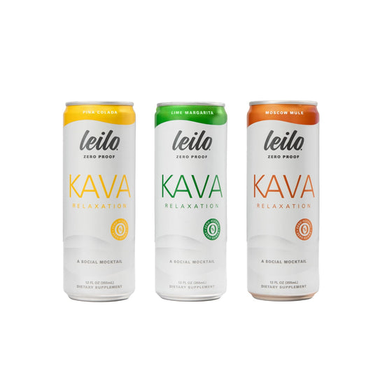 Leilo pack variedad empaquetado mostrando sabores y ventaja de conveniencia
