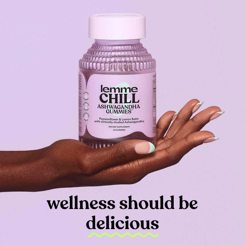 Ingredientes botánicos de Lemme Chill mostrando origen natural y equilibrio