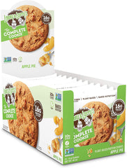 Lenny & Larry's etiqueta nutricional clara para revisar proteínas y fibra