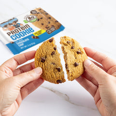 Lenny & Larry's galleta individual abierta, conserva frescura y facilidad de transporte