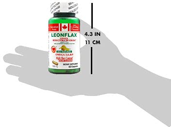 Leonflax textura en polvo con ingredientes para fibra y energía