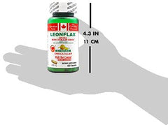 Leonflax textura en polvo con ingredientes para fibra y energía