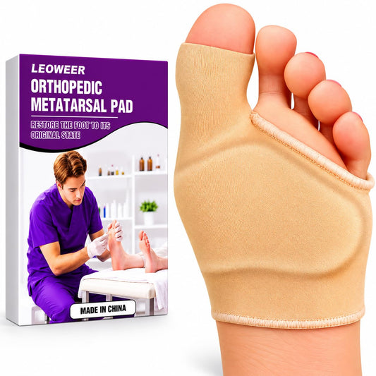 LEOWEER empaque frontal mostrando producto y tallas, comodidad inmediata
