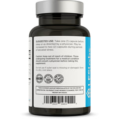 LES Labs detalle del polvo herbal representando ingredientes naturales