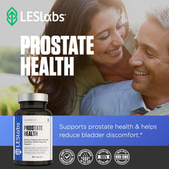 LES Labs ingredientes clave saw palmetto pygeum y beta-sitosterol visibles