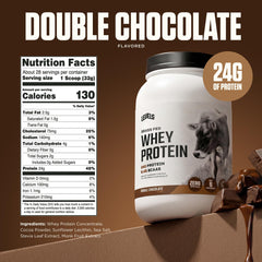 Levels batido de chocolate servido, sabor indulgente y nutritivo