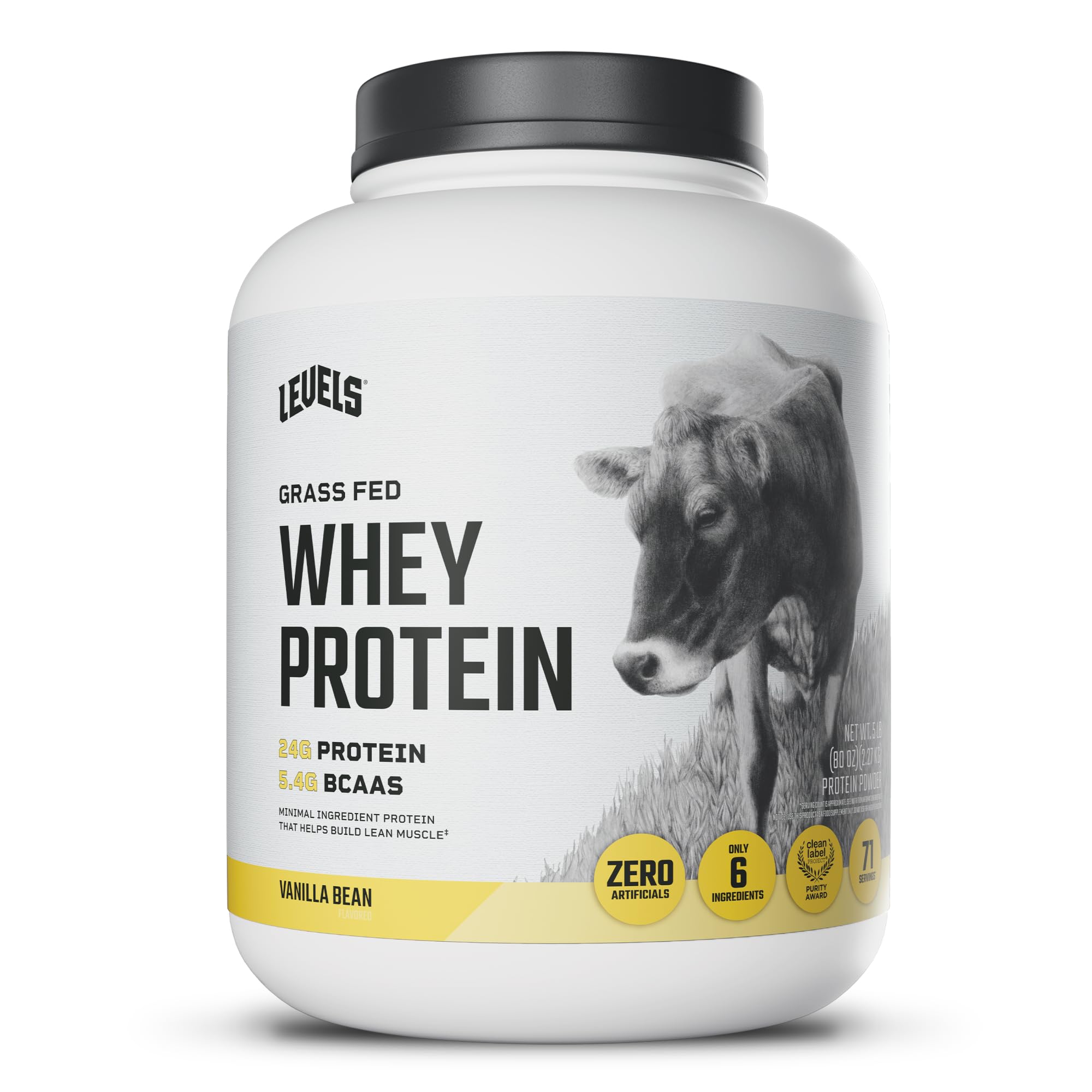 Levels Nutrition envase frontal 5 lb mostrando etiqueta clara y beneficios