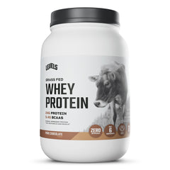 Levels Whey vista frontal del envase con etiqueta clara y beneficios