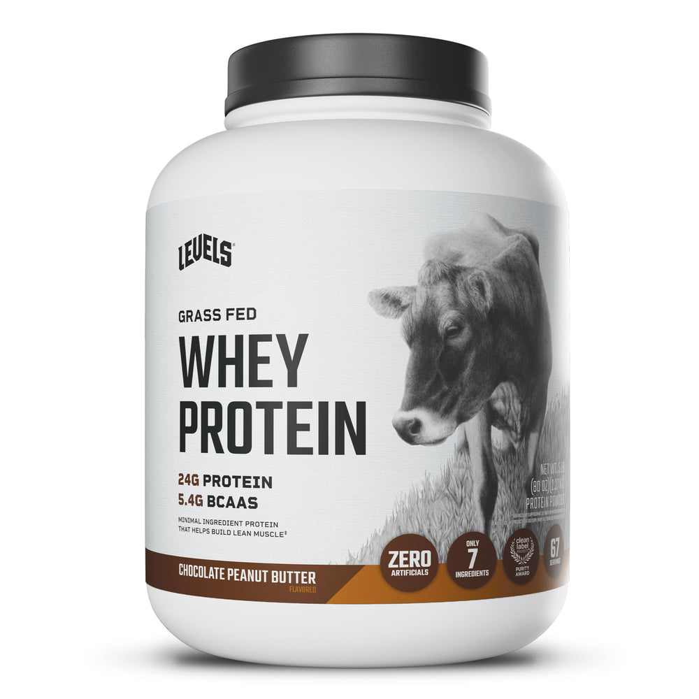 Levels Nutrition envase frontal de 5 lb mostrando diseño y sabor