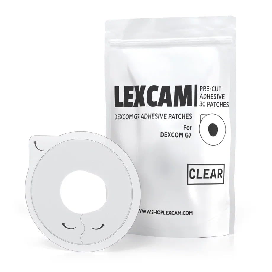 Lexcam empaque frontal con 30 parches, seguridad prolongada
