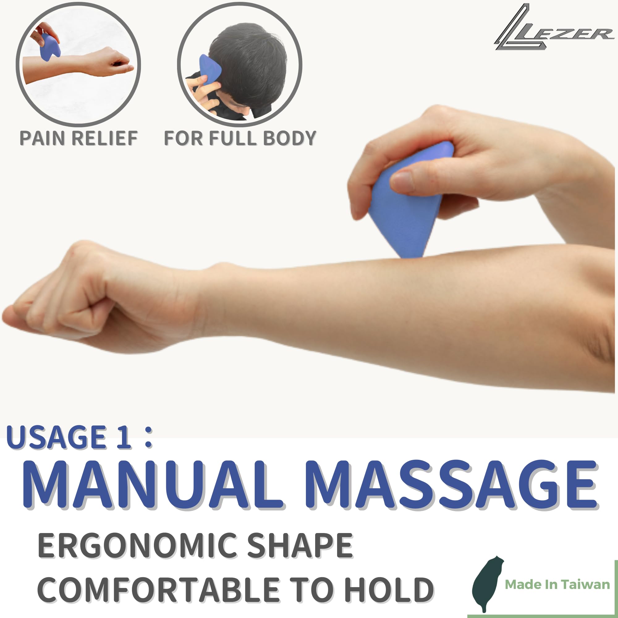 LEZER herramienta en mano demostrando ergonomía y control preciso