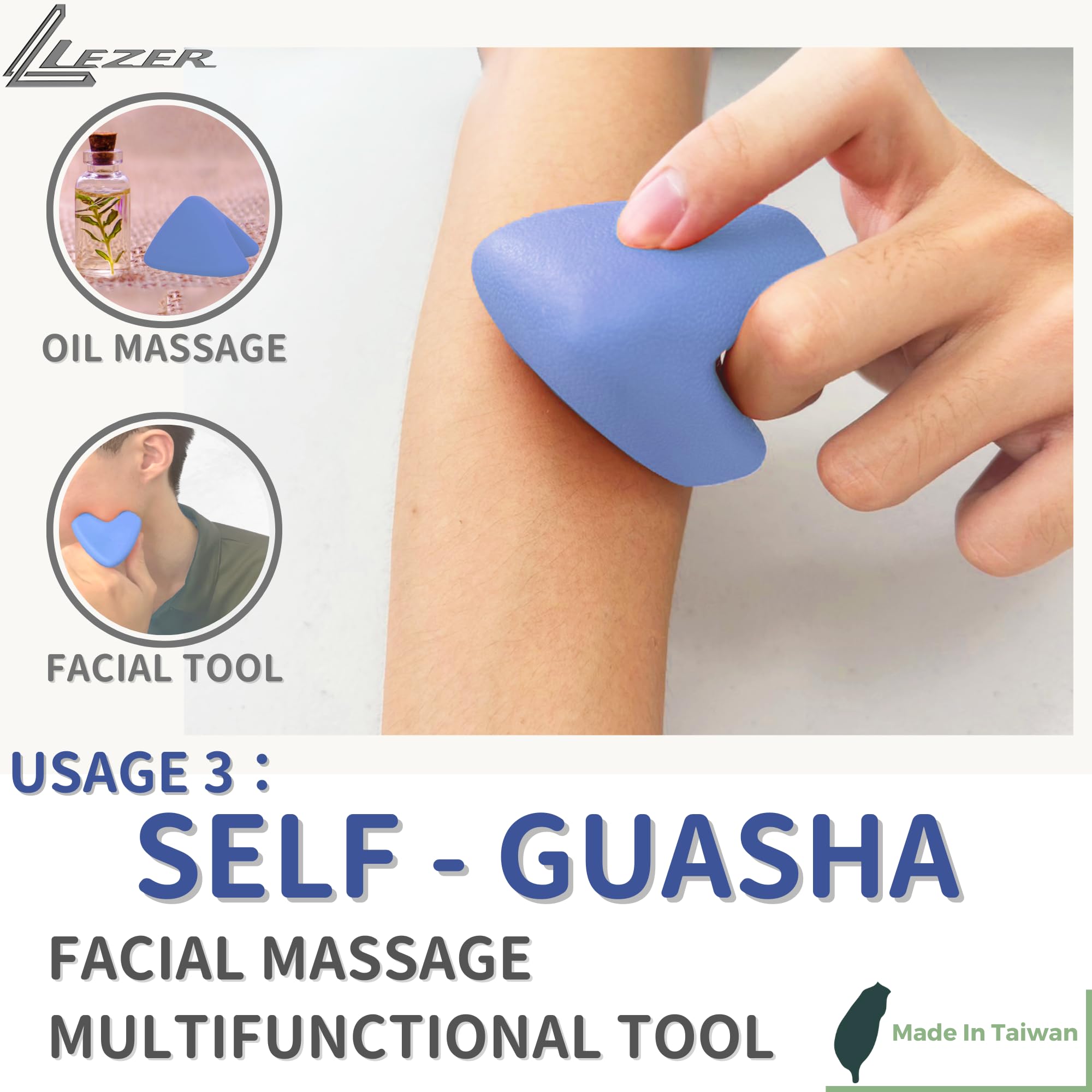 LEZER pisada en el suelo para aliviar fascia plantar y mejorar comodidad