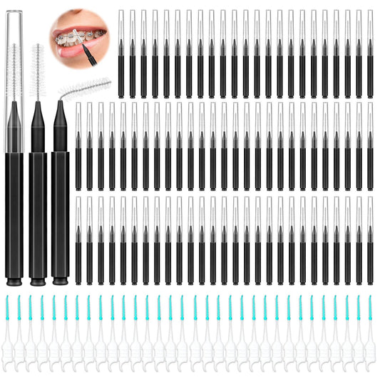 Lezmarket paquete frontal con 300 piezas para higiene interdental y ahorro