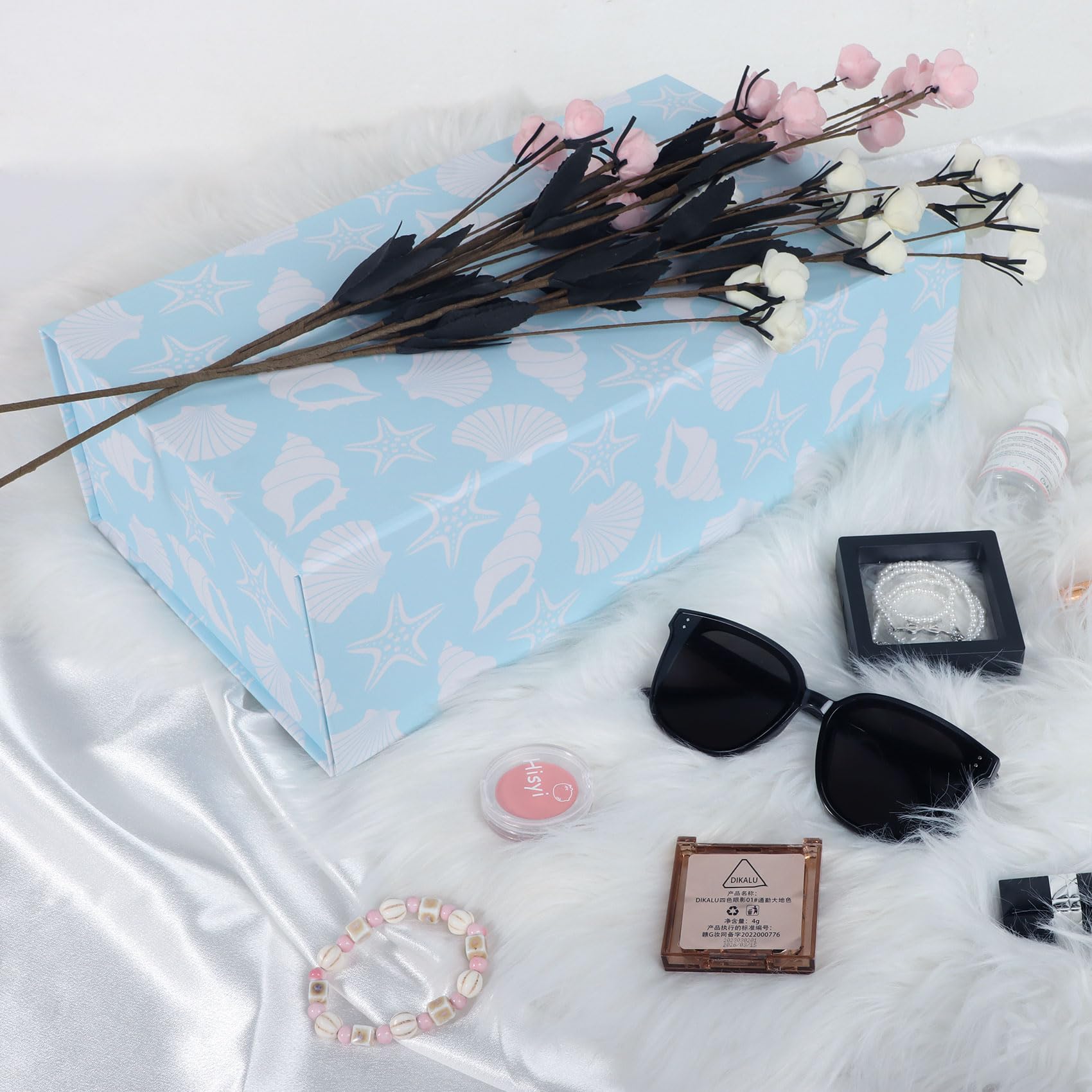 LFBOX ambiente de fiesta con la caja como empaque elegante para eventos