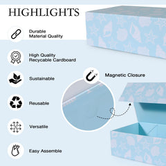 LFBOX caja abierta con regalo en su interior ideal para entrega elegante