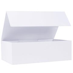 LFBOX caja frontal blanca mostrando diseño elegante y protección