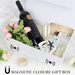 LFBOX caja en uso con regalo listo para entrega