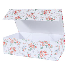 LFBOX vista frontal de la caja floral Rose mostrando diseño elegante y presentación