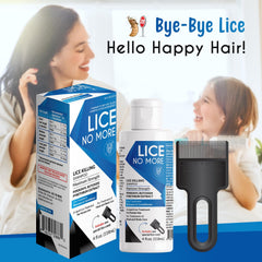 Lice No More empaque con sello Made in USA que transmite confianza y origen