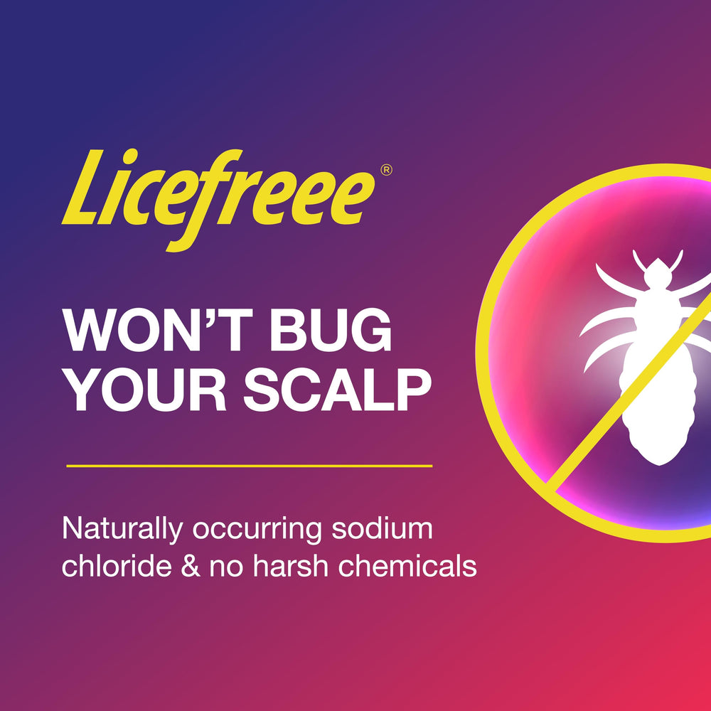 Licefreee peine nit profesional de metal para retirar liendres y mejorar resultados