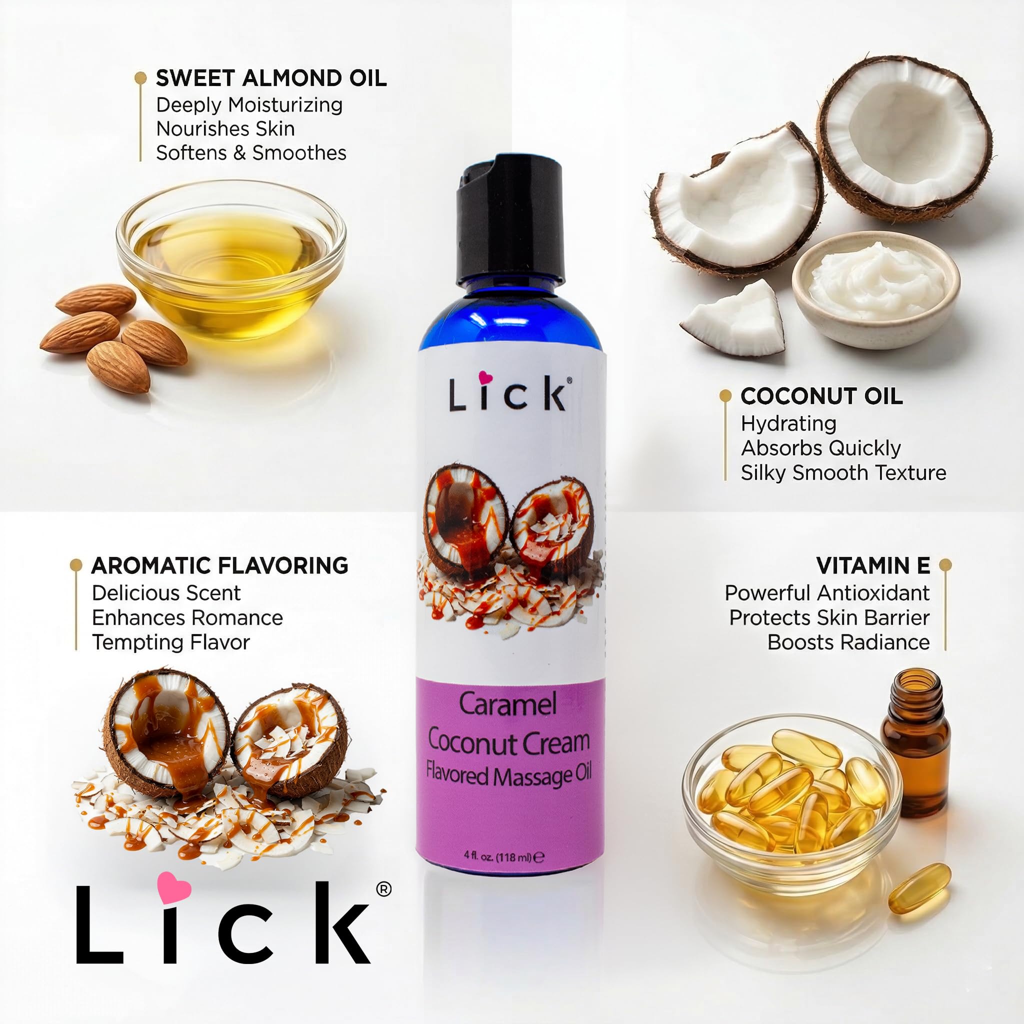 LICK ambiente relajado con vela y aceite, inspira momentos íntimos