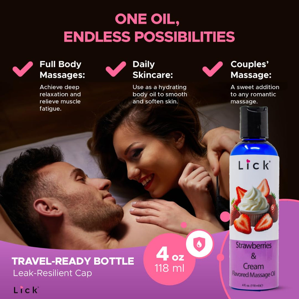 LICK botella sobre toallas en escena romántica para inspiración