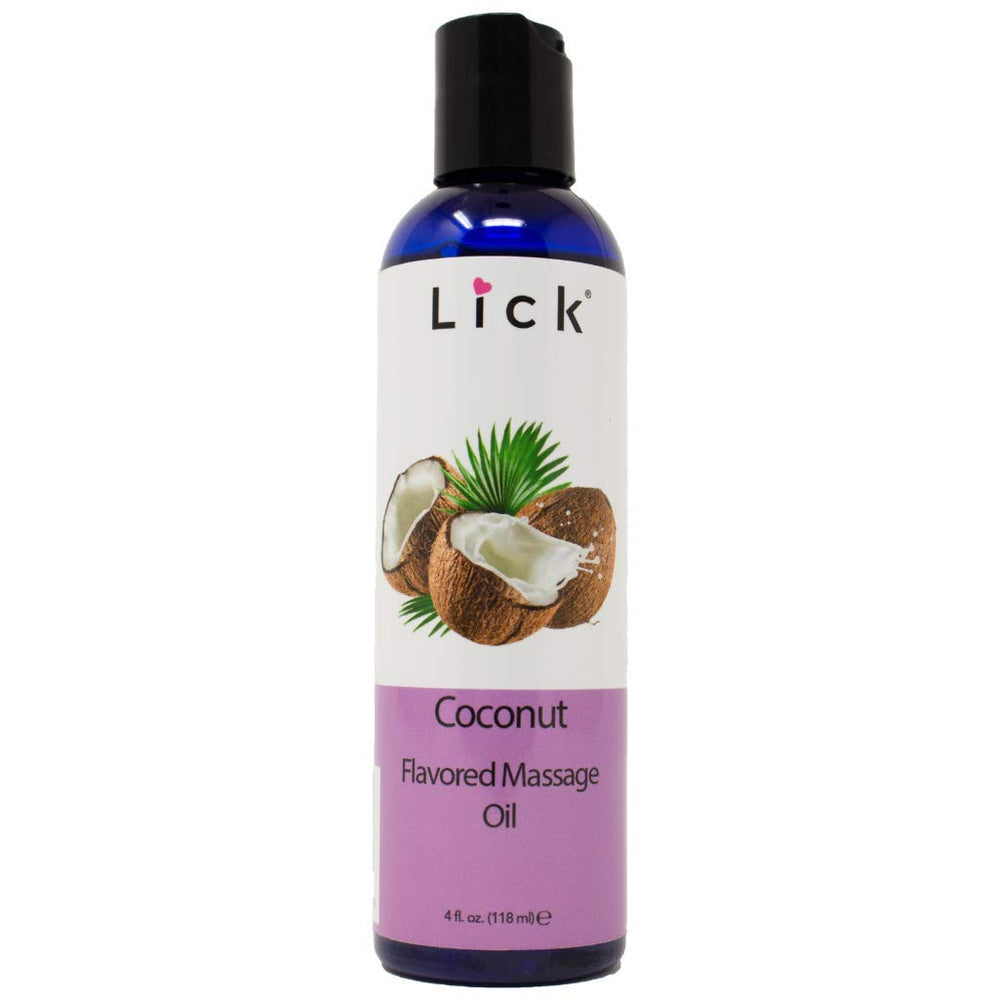 Lick botella frontal con aroma a coco y toque hidratante