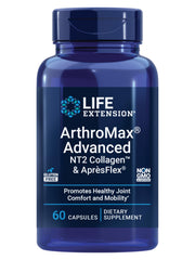 Life Extension frontal del envase mostrando producto y beneficio de soporte articular