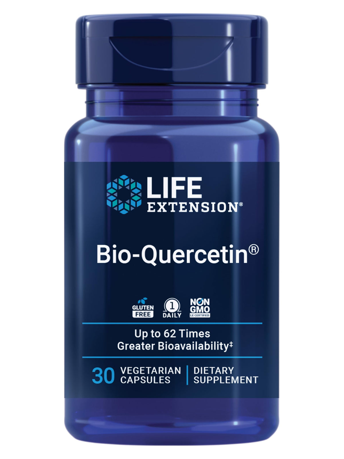 Life Extension envase frontal mostrando complemento y beneficio inmune