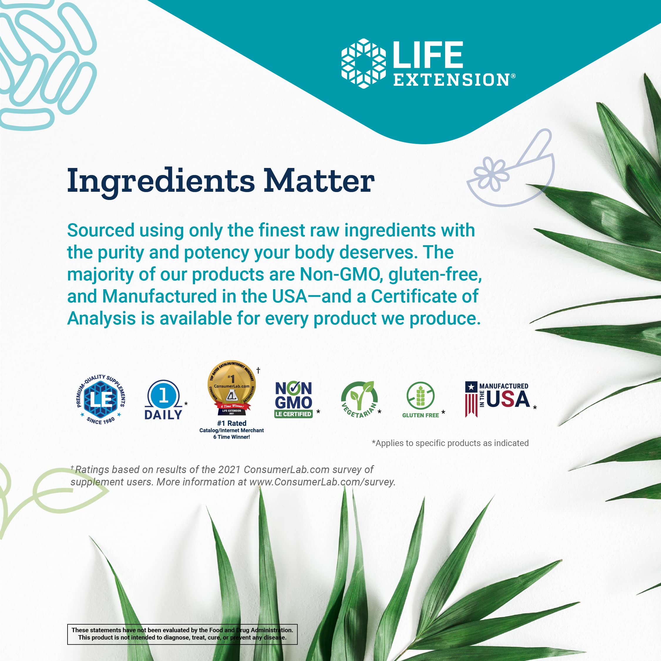Life Extension caja abierta con cápsulas mostrando presentación y cantidad