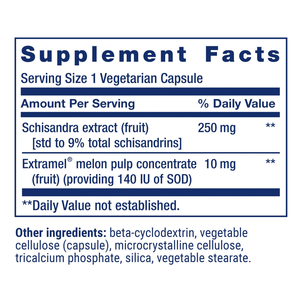 Life Extension cápsula detalle con textura y forma fácil de tragar beneficios