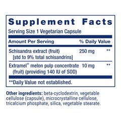 Life Extension cápsula detalle con textura y forma fácil de tragar beneficios