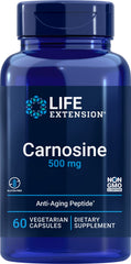 Life Extension envase frontal que muestra 60 cápsulas y diseño claro