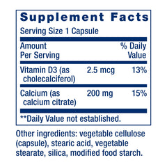 Life Extension etiqueta detallada con lista de ingredientes y beneficios