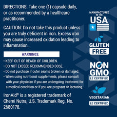 Life Extension sello no-GMO y gluten-free que transmite confianza