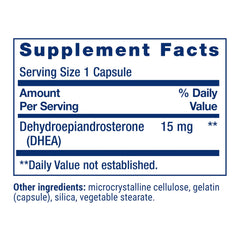 Life Extension etiqueta nutricional visible con ingredientes y dosificación