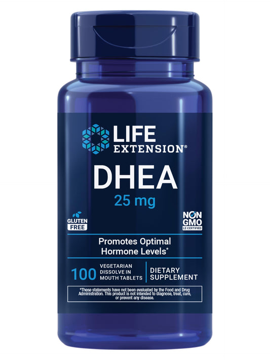 Life Extension frasco frontal que muestra el envase y beneficio práctico