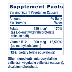 Life Extension etiqueta con información nutricional legible y clara