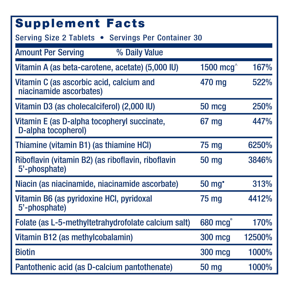 Life Extension etiqueta de ingredientes detallada para transparencia